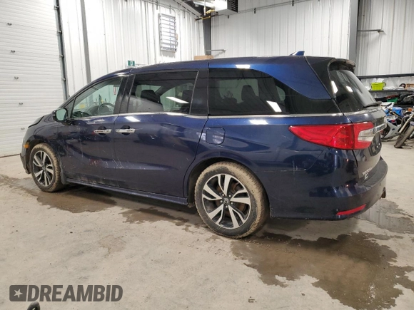2019 Honda Odyssey Touring with VIN 5FNRL6H80KB505150, listed as a Copart auction lot 47620065 with 262,778 mi miles and Salvage Title. Bid and sale history available at carsss.com. Image 2.