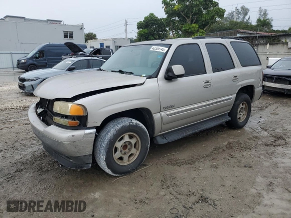 2005 GMC Yukon SLE with VIN 1GKEC13V15R260439, listed as a Copart auction lot 42326145 with 281,821 mi miles and Salvage Title. Bid and sale history available at carsss.com. Image 1.