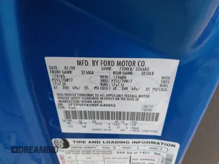 2009 Ford F-150 XL z VIN 1FTPW14V89FA49952, wystawiony jako IAAI lot #41755139 z przebiegiem 125 912 mil mil oraz . Historia ofert i sprzedaży dostępna na DreamBid. Obrazek 9.