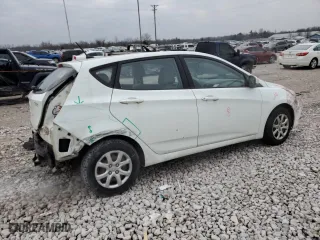 2013 Hyundai Accent GL with VIN KMHCT5AE6DU068695, listed as a Copart auction lot 85578584 with 81,627 mi miles and Salvage Title. Bid and sale history available at carsss.com. Image 3.