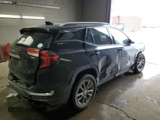 2022 GMC Terrain SLT with VIN 3GKALPEV4NL101114, listed as a Copart auction lot 44889475 with 86,800 mi miles and Salvage Title. Bid and sale history available at carsss.com. Image 3.