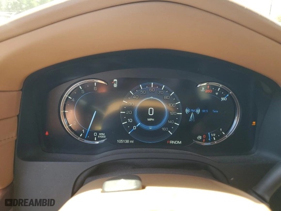 2016 Cadillac Escalade Platinum with VIN 1GYS4DKJ4GR322036, listed as a Copart auction lot 62537494 with 105,138 mi miles and Salvage Title. Bid and sale history available at carsss.com. Image 9.