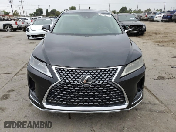 2022 Lexus RX 350L with VIN JTJHZKFA8N2038704, listed as a Copart auction lot 57292775 with 35,565 mi miles and Salvage title. Bid and sale history available at DreamBid. Image 5.
