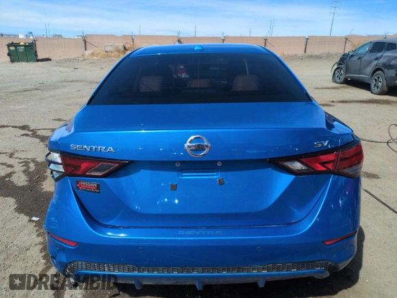2021 Nissan Sentra SV with VIN 3N1AB8CV0MY229894, listed as a Copart auction lot 50355685 with 46,920 mi miles and Salvage Title. Bid and sale history available at carsss.com. Image 6.