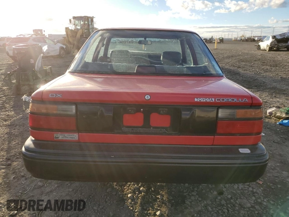 1990 Toyota Corolla z VIN 1NXAE94A6LZ127972, wystawiony jako Copart lot #80673204 z przebiegiem 186 993 mil mil oraz Szkoda całkowita • Salvage title. Historia ofert i sprzedaży dostępna na DreamBid. Obrazek 6.