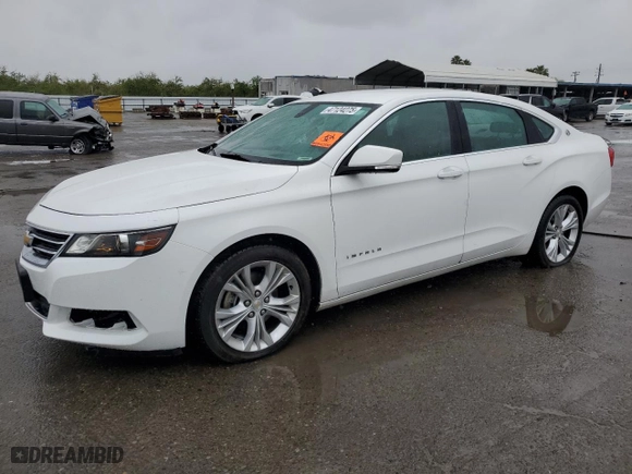 2015 Chevrolet Impala LT with VIN 1G1115SL3FU144898, listed as a Copart auction lot 47124275 with 98,115 mi miles and Salvage Title. Bid and sale history available at carsss.com. Image 1.