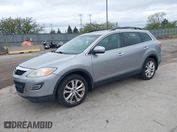 2011 Mazda CX-9 Grand Touring with VIN JM3TB3DA9B0316194, listed as a IAAI auction lot 42091381 with 164,198 mi miles. Bid and sale history available at carsss.com. Image 2.