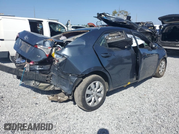 2016 Toyota Corolla L z VIN 2T1BURHE3GC527872, wystawiony jako Copart lot #46340905 z przebiegiem Nie podano mil oraz Nie do naprawy • Non repairable. Historia ofert i sprzedaży dostępna na DreamBid. Obrazek 3.