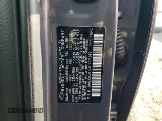 2018 Hyundai Tucson Sport z VIN KM8J3CAL9JU779149, wystawiony jako Copart lot #45682195 z przebiegiem 39 560 mil mil oraz Szkoda całkowita • Salvage title. Historia ofert i sprzedaży dostępna na DreamBid. Obrazek 15.