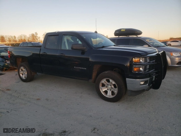 2014 Chevrolet Silverado 1500 LT with VIN 1GCRCREC2EZ216098, listed as a Copart auction lot 46405265 with 134,489 mi miles and Salvage Title. Bid and sale history available at carsss.com. Image 4.