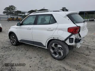 2021 Hyundai Venue SEL with VIN KMHRC8A32MU085231, listed as a Copart auction lot 58205545 with 41,105 mi miles and Salvage title. Bid and sale history available at DreamBid. Image 2.