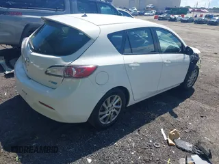 2012 Mazda 3 i Touring z VIN JM1BL1L74C1600792, wystawiony jako IAAI lot #42197953 z przebiegiem 139 930 mil mil oraz . Historia ofert i sprzedaży dostępna na DreamBid. Obrazek 4.