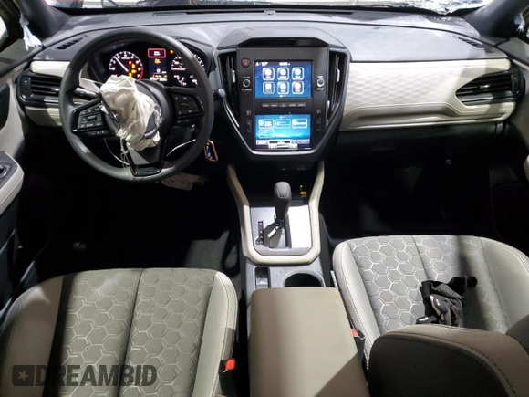 2025 Subaru Forester with VIN JF2SLDAC2SH447600, listed as a Copart auction lot 53180575 with 8,623 mi miles and Salvage title. Bid and sale history available at DreamBid. Image 8.