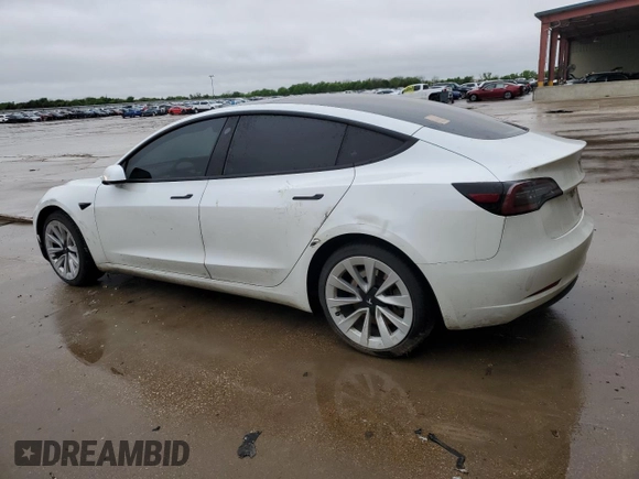 2023 Tesla Model 3 with VIN 5YJ3E1EA9PF510588, listed as a Copart auction lot 51860125 with Not provided miles and Clean title. Bid and sale history available at DreamBid. Image 2.