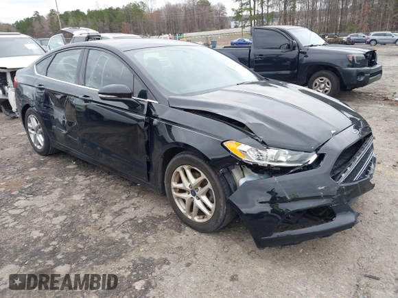 2016 Ford Fusion SE with VIN 1FA6P0H76G5117348, listed as a IAAI auction lot 41813670 with 148,100 mi miles. Bid and sale history available at carsss.com. Image 1.