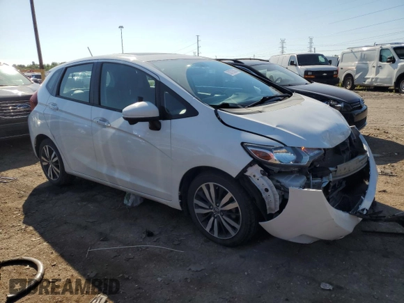 2017 Honda Fit EX with VIN 3HGGK5G79HM701624, listed as a Copart auction lot 63573505 with 95,004 mi miles and Clean title. Bid and sale history available at DreamBid. Image 4.