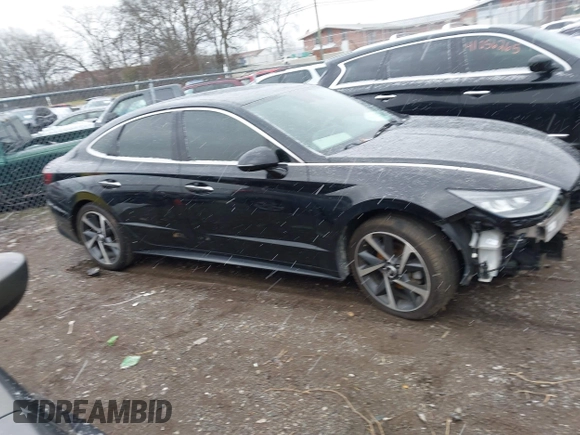 2021 Hyundai Sonata SEL Plus with VIN 5NPEJ4J20MH112672, listed as a IAAI auction lot 41255698 with 49,667 mi miles and . Bid and sale history available at DreamBid. Image 14.