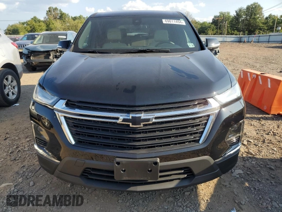 2023 Chevrolet Traverse LS with VIN 1GNEVFKW4PJ266788, listed as a Copart auction lot 69011494 with 17,895 mi miles and Salvage Title. Bid and sale history available at carsss.com. Image 5.
