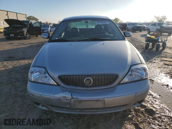 2005 Mercury Sable LS with VIN 1MEFM55S55A626939, listed as a Copart auction lot 83258784 with 94,768 mi miles and Salvage title. Bid and sale history available at DreamBid. Image 5.