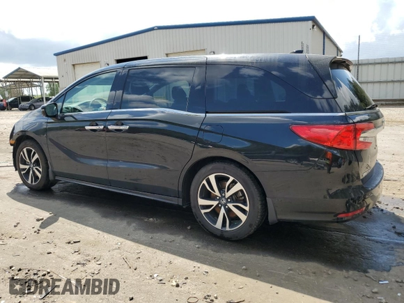 2018 Honda Odyssey Elite with VIN 5FNRL6H98JB068893, listed as a Copart auction lot 50985115 with 83,627 mi miles and Salvage Title. Bid and sale history available at carsss.com. Image 2.