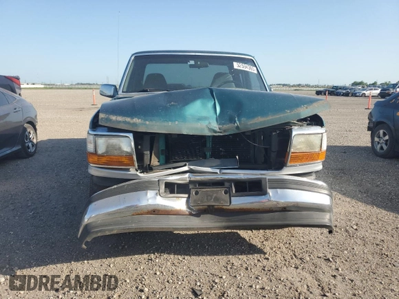 1996 Ford F-150 Special with VIN 1FTEX15N9TKA42509, listed as a Copart auction lot 52594365 with 0 mi miles and Salvage Title. Bid and sale history available at carsss.com. Image 5.