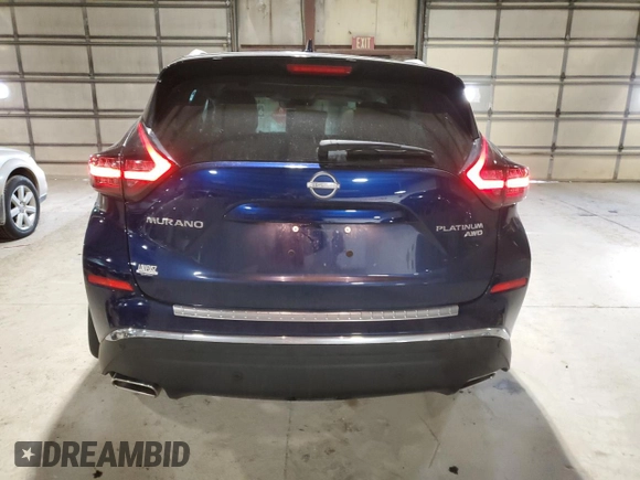 2024 Nissan Murano Platinum with VIN 5N1AZ2DS2RC122111, listed as a Copart auction lot 44069135 with 8,071 mi miles and Salvage Title. Bid and sale history available at DreamBid. Image 6.