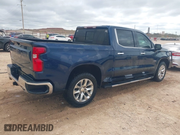 2022 Chevrolet Silverado 1500 LTZ with VIN 1GCUYGET2NZ218966, listed as a IAAI auction lot 41903104 with 101,800 mi miles and . Bid and sale history available at DreamBid. Image 4.