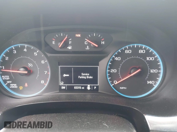 2020 Chevrolet Traverse LS with VIN 1GNEVFKW7LJ114417, listed as a IAAI auction lot 41686266 with 63,315 mi miles. Bid and sale history available at carsss.com. Image 7.