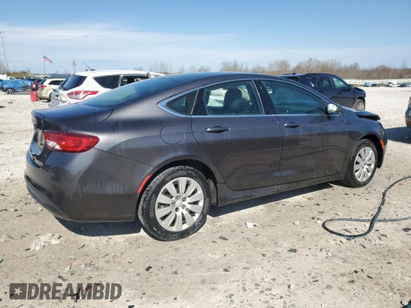 2015 Chrysler 200 LX z VIN 1C3CCCFBXFN610082, wystawiony jako Copart lot #53968855 z przebiegiem 116 395 mil mil oraz Czysty tytuł • Clean title. Historia ofert i sprzedaży dostępna na DreamBid. Obrazek 3.