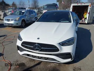 2023 Mercedes-Benz C 300 with VIN W1KAF4GB4PR108957, listed as a IAAI auction lot 41381589 with 23,496 mi miles and . Bid and sale history available at DreamBid. Image 13.