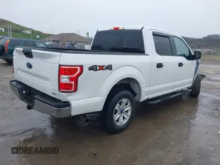 2018 Ford F-150 XL with VIN 1FTEW1EP3JFD62659, listed as a IAAI auction lot 41943031 with 34,407 mi miles. Bid and sale history available at carsss.com. Image 4.