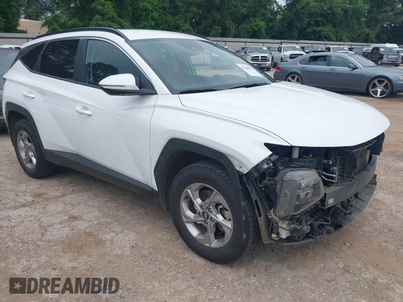 2023 Hyundai Tucson SEL with VIN 5NMJBCAE2PH275003, listed as a IAAI auction lot 42280613 with 62,295 mi miles and . Bid and sale history available at DreamBid. Image 1.
