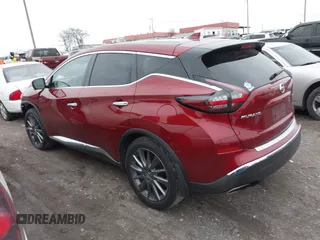 2021 Nissan Murano SV z VIN 5N1AZ2BJ5MC131534, wystawiony jako IAAI lot #41722266 z przebiegiem 97 895 mil mil oraz . Historia ofert i sprzedaży dostępna na DreamBid. Obrazek 14.