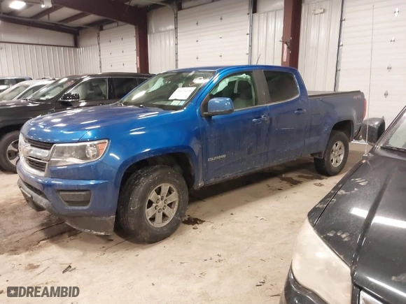 2020 Chevrolet Colorado 4WD Work Truck with VIN 1GCGTBEN3L1162483, listed as a IAAI auction lot 41629658 with 74,416 mi miles. Bid and sale history available at carsss.com. Image 2.