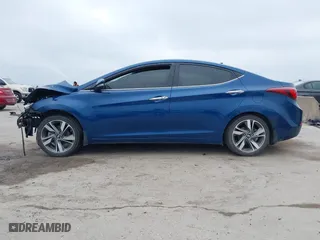 2014 Hyundai Elantra SE with VIN KMHDH4AEXEU122503, listed as a IAAI auction lot 38839586 with 86,865 mi miles. Bid and sale history available at carsss.com. Image 15.