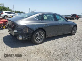2021 Genesis G80 2.5T z VIN KMTGB4SC5MU082511, wystawiony jako Copart lot #57228975 z przebiegiem 12 736 mil mil oraz Nie do naprawy • Non repairable. Historia ofert i sprzedaży dostępna na DreamBid. Obrazek 3.