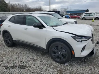 2023 Buick Envision Essence with VIN LRBFZPR40PD194724, listed as a Copart auction lot 47682195 with Not Provided miles and Salvage Title. Bid and sale history available at carsss.com. Image 4.