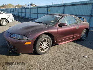 1999 Mitsubishi Eclipse with VIN 4A3AK44Y1XE074155, listed as a Copart auction lot 77143944 with 105,262 mi miles and Clean Title. Bid and sale history available at DreamBid. Image 1.