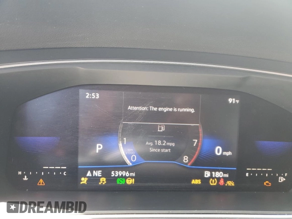 2022 Volkswagen Tiguan SE R-Line Black z VIN 3VVCB7AXXNM080652, wystawiony jako Copart lot #51249185 z przebiegiem 53 996 mil mil oraz Nie do naprawy • Non repairable. Historia ofert i sprzedaży dostępna na DreamBid. Obrazek 9.