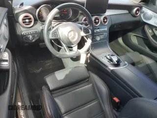 2017 Mercedes-Benz C 43 AMG with VIN WDDWJ6EB0HF499837, listed as a Copart auction lot 50178235 with 89,672 mi miles and Salvage Title. Bid and sale history available at carsss.com. Image 8.