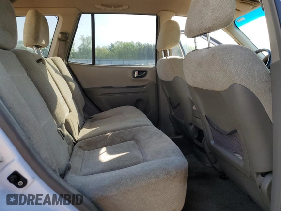 2006 Hyundai Santa Fe GLS with VIN KM8SC73D56U098592, listed as a Copart auction lot 53547375 with 189,269 mi miles and Salvage Title. Bid and sale history available at carsss.com. Image 11.