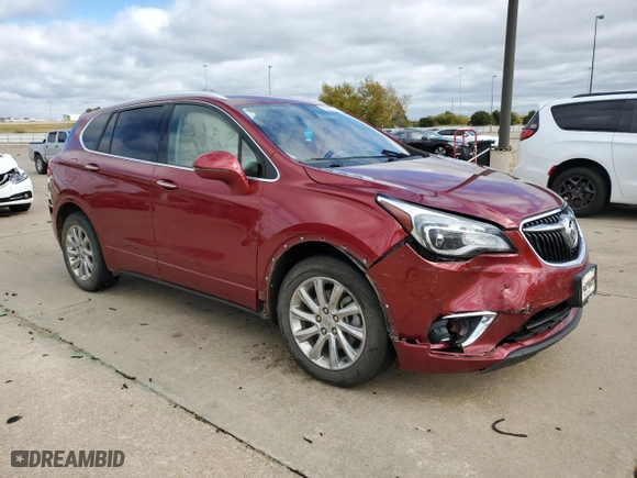 2020 Buick Envision Essence with VIN LRBFXCSA2LD155447, listed as a Copart auction lot 79297674 with 121,323 mi miles and Salvage Title. Bid and sale history available at carsss.com. Image 4.