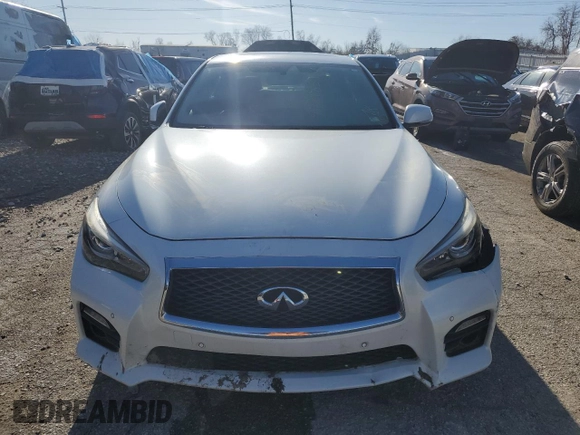 2017 Infiniti Q50 Sport z VIN JN1EV7AP8HM741578, wystawiony jako Copart lot #80983874 z przebiegiem 54 501 mil mil oraz Szkoda całkowita • Salvage title. Historia ofert i sprzedaży dostępna na DreamBid. Obrazek 5.