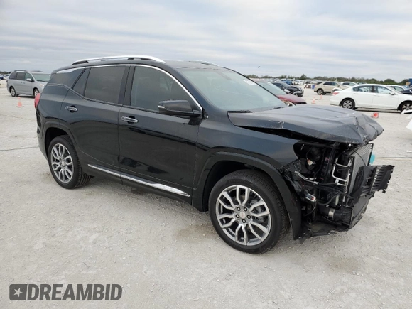 2024 GMC Terrain Denali with VIN 3GKALXEGXRL231017, listed as a Copart auction lot 86721694 with 2,232 mi miles and Salvage Title. Bid and sale history available at carsss.com. Image 4.