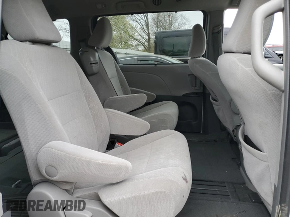 2017 Toyota Sienna LE Auto Access Seat with VIN 5TDKZ3DCXHS847007, listed as a Copart auction lot 52335845 with Not Provided miles and Salvage Title. Bid and sale history available at DreamBid. Image 11.