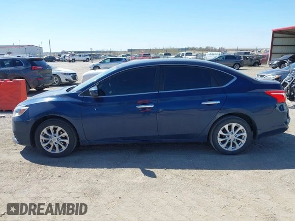 2019 Nissan Sentra SV with VIN 3N1AB7AP6KY248123, listed as a IAAI auction lot 42047404 with 44,940 mi miles and . Bid and sale history available at DreamBid. Image 14.
