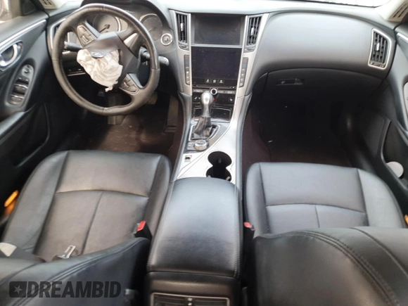 2015 Infiniti Q50 Premium z VIN JN1BV7AR8FM422960, wystawiony jako Copart lot #56393115 z przebiegiem 177 379 mil mil oraz Szkody całkowita. Historia ofert i sprzedaży dostępna na DreamBid. Obrazek 8.