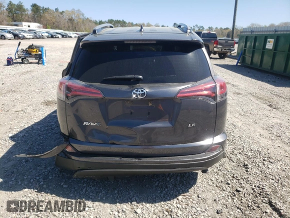 2018 Toyota RAV4 LE with VIN 2T3ZFREV3JW481034, listed as a Copart auction lot 50319225 with 143,235 mi miles and Salvage Title. Bid and sale history available at carsss.com. Image 6.
