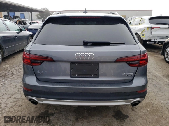 2018 Audi allroad A4 Premium with VIN WA17NAF43JA077242, listed as a Copart auction lot 40792563 with 29,209 mi miles and . Bid and sale history available at DreamBid. Image 6.