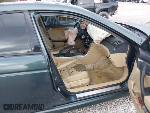 2005 Acura TL with VIN 19UUA662X5A030524, listed as a IAAI auction lot 41901726 with 1 mi miles. Bid and sale history available at carsss.com. Image 5.